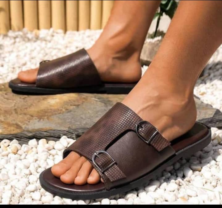 Chaussure en cuir modèle Bologne - Cuir Châtaigne