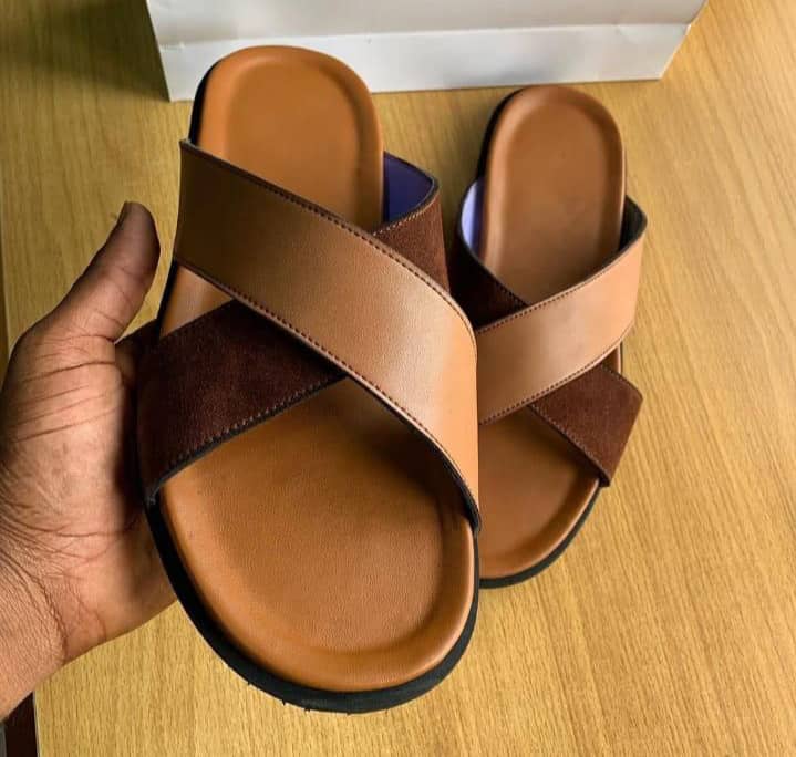 Chaussure en cuir modèle Parme - Cuir Bronze