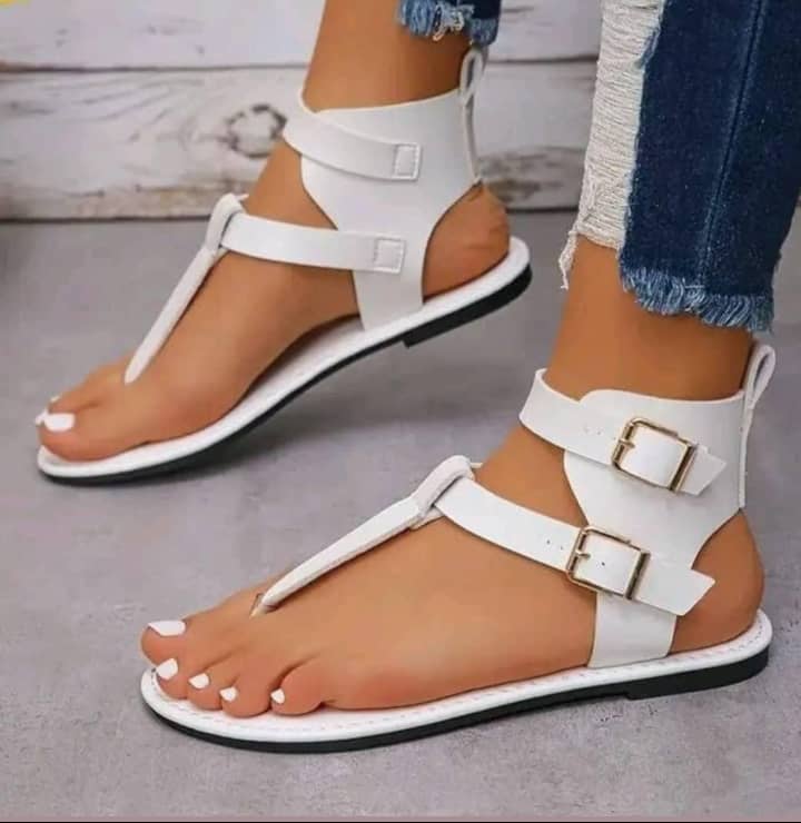 Chaussure en cuir modèle Positano - Cuir Blanc