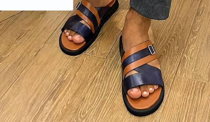 Chaussure en cuir modèle Turin - Cuir Sable
