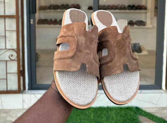 Chaussure en cuir modèle Perugia - Cuir Beige
