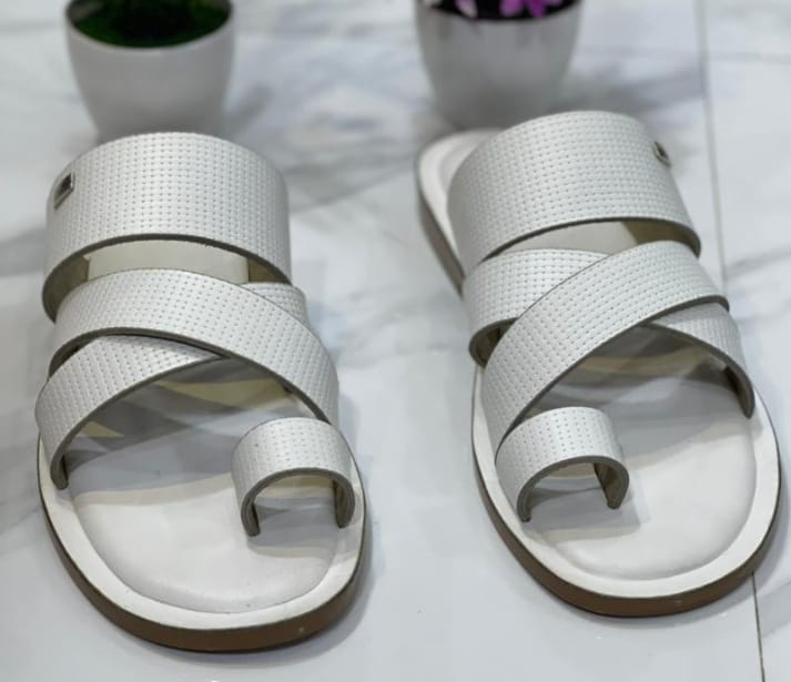Chaussure en cuir modèle Parme - Cuir Noisette