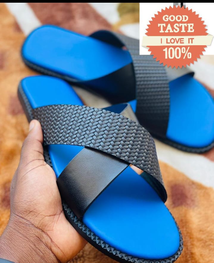 Chaussure en cuir modèle Messina - Cuir Bleu