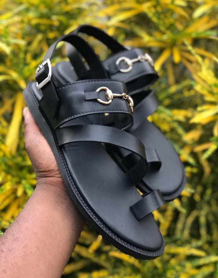 Chaussure en cuir modèle Siracusa - Cuir Bleu