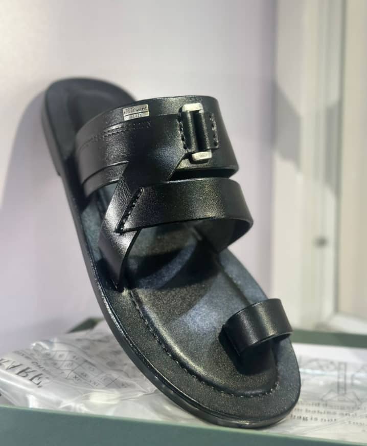 Chaussure en cuir modèle Piacenza - Cuir Noir