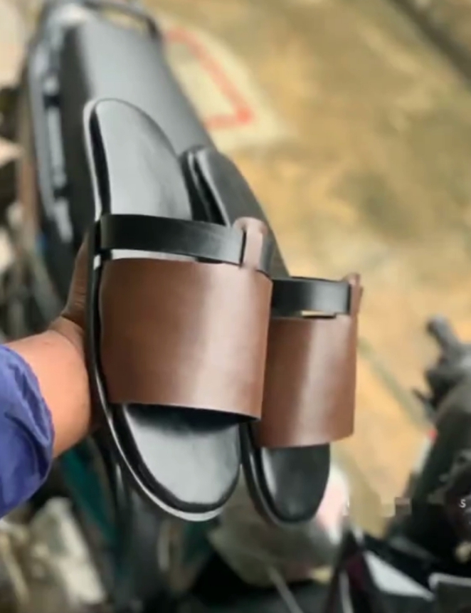 Chaussure en cuir modèle Ragusa - Cuir Rouge