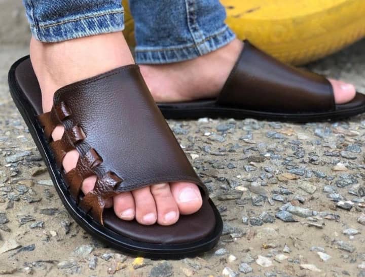 Chaussure en cuir modèle Gaeta - Cuir Marron