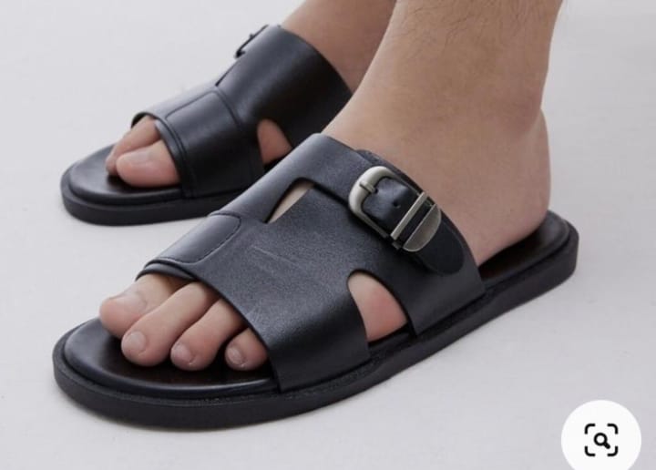 Chaussure en cuir modèle Sabaudia - Cuir Gris