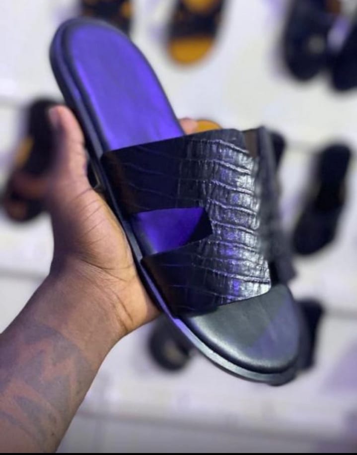 Chaussure en cuir modèle Cerveteri - Cuir Gris