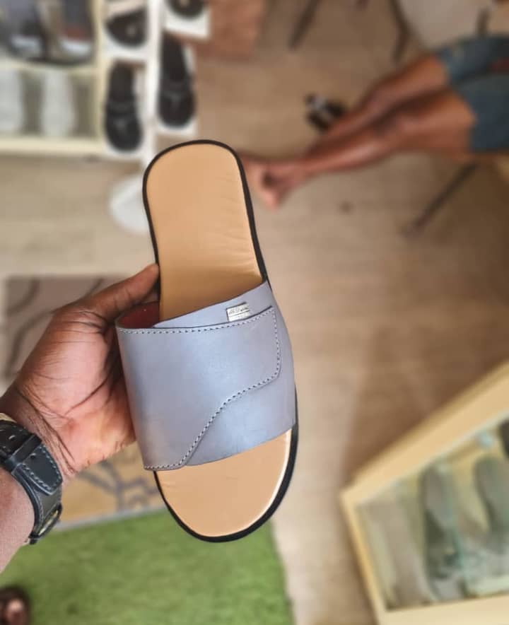 Chaussure en cuir modèle Ostia - Cuir Noir