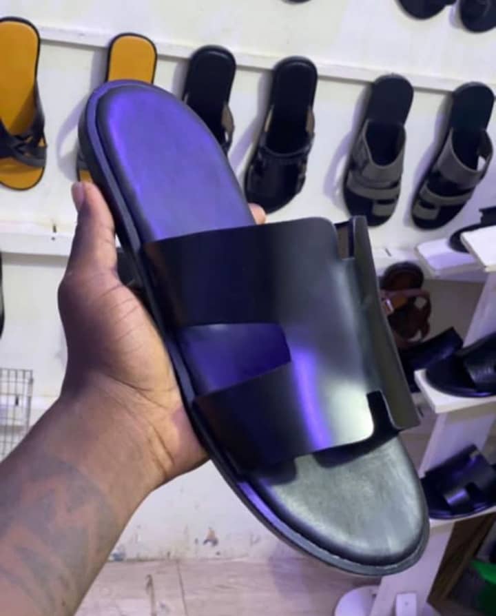 Chaussure en cuir modèle Civitavecchia - Cuir Marron