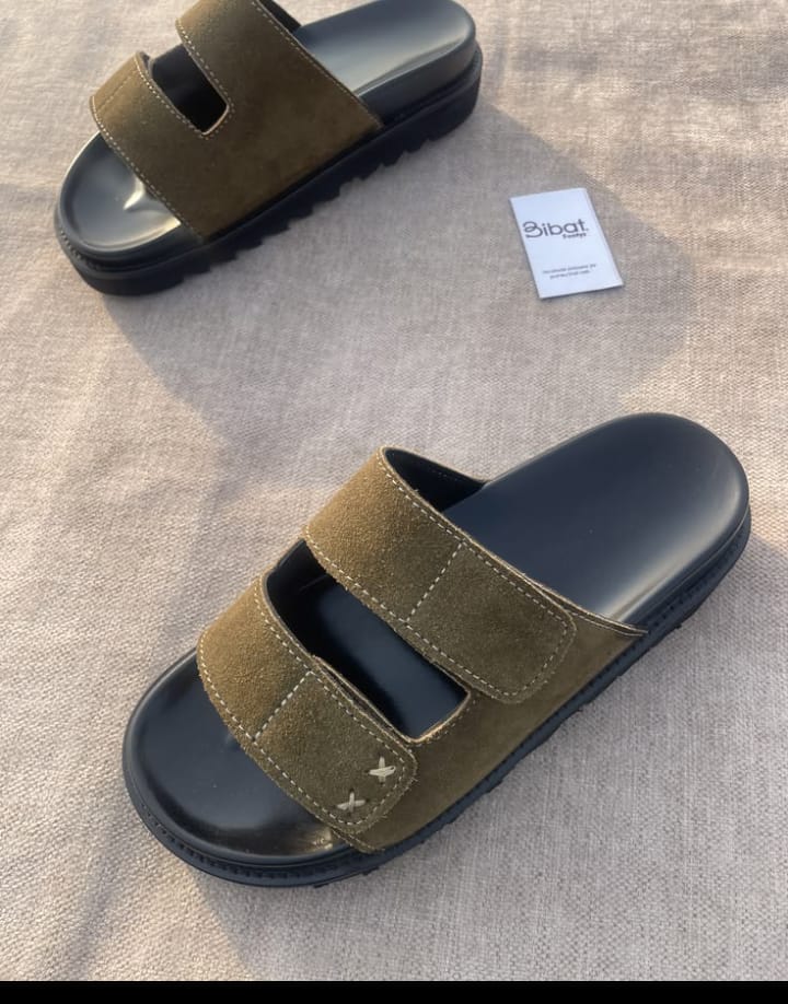 Chaussure en cuir modèle Levanzo - Cuir Vert