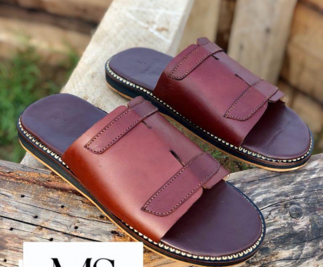 Chaussure en cuir modèle Alicudi - Cuir Bordeaux