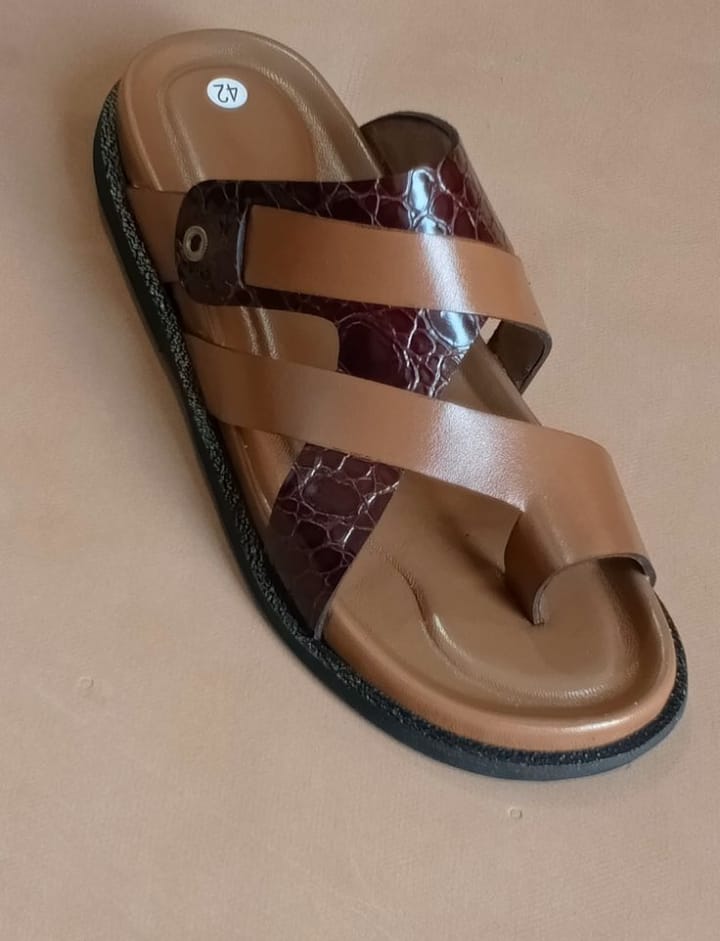 Chaussure en cuir modèle Tolède - Cuir Marron