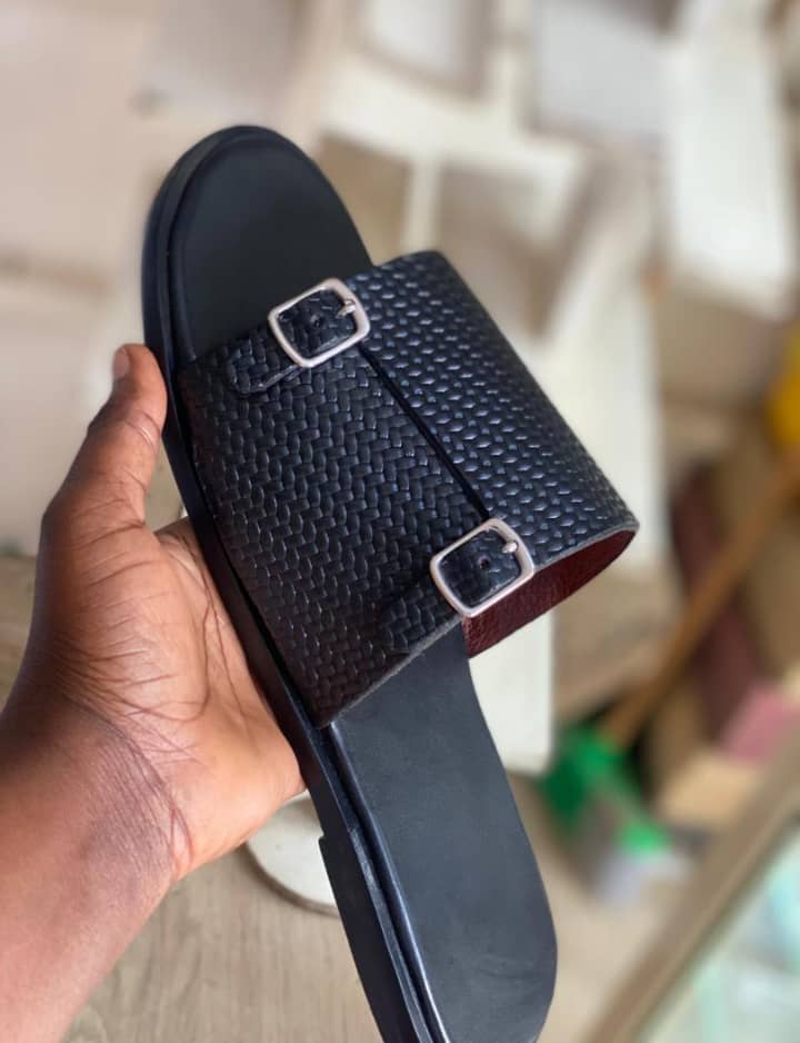 Chaussure en cuir modèle Mayfair - Cuir Gris Perle