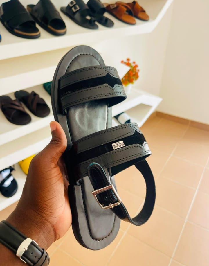 Chaussure en cuir modèle Fès - Cuir Sable