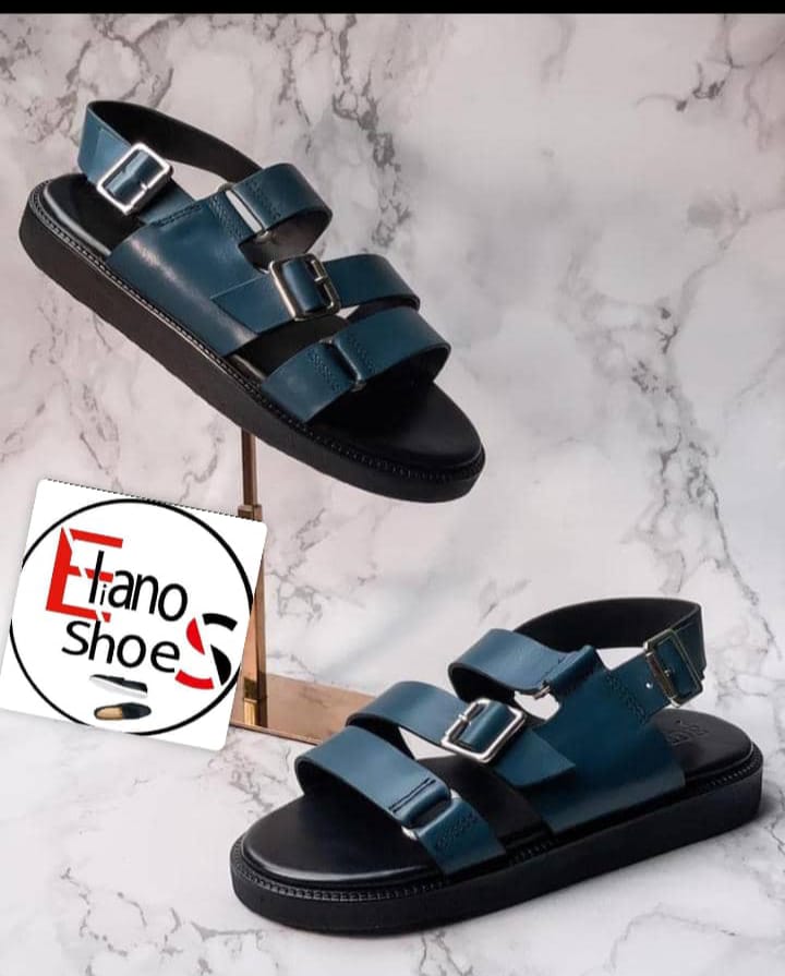 Chaussure en cuir modèle Lausanne - Cuir Anthracite