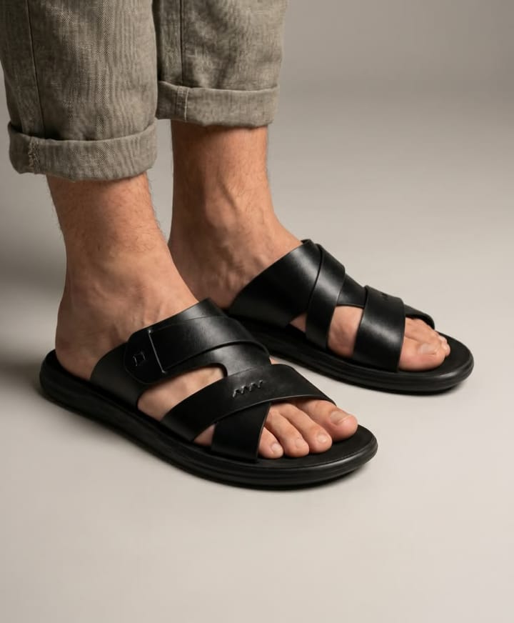 Chaussure en cuir modèle Avignon - Cuir Whisky