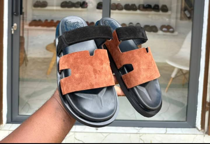 Chaussure en cuir modèle Toscane - Cuir Tabac