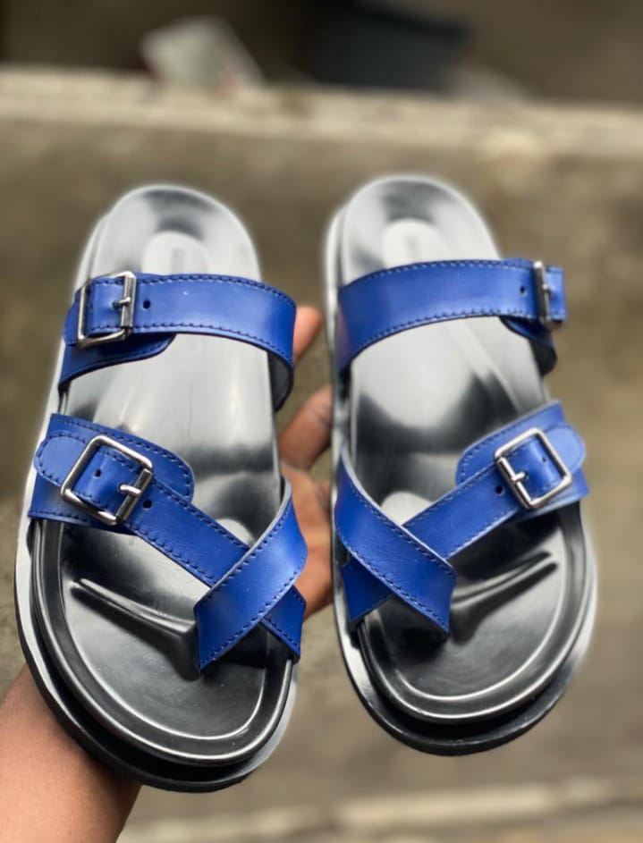 Chaussure en cuir modèle Sienne - Cuir Gris Perle