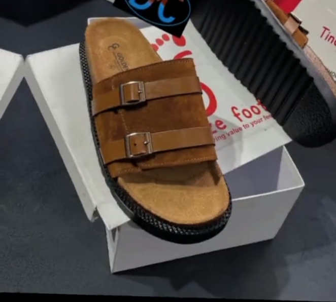 Chaussure en cuir modèle Portofino - Cuir Sable