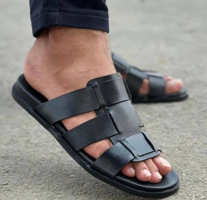 Chaussure en cuir modèle Palerme - Cuir Havane