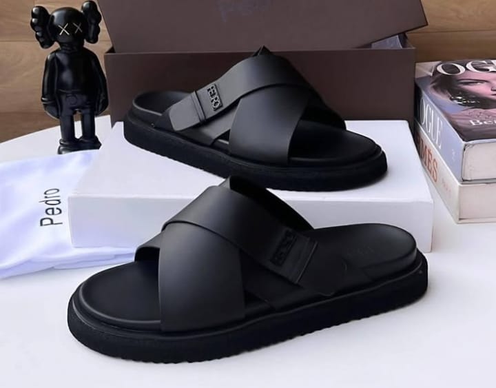 Chaussure en cuir modèle Turin - Cuir Anthracite