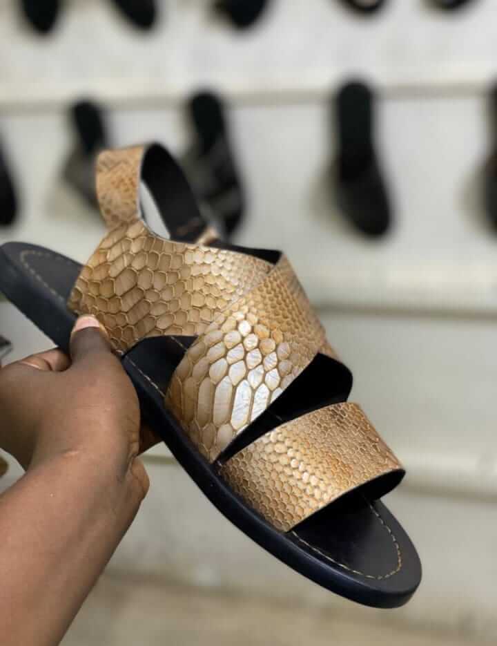 Chaussure en cuir modèle Oxford - Cuir Ébène