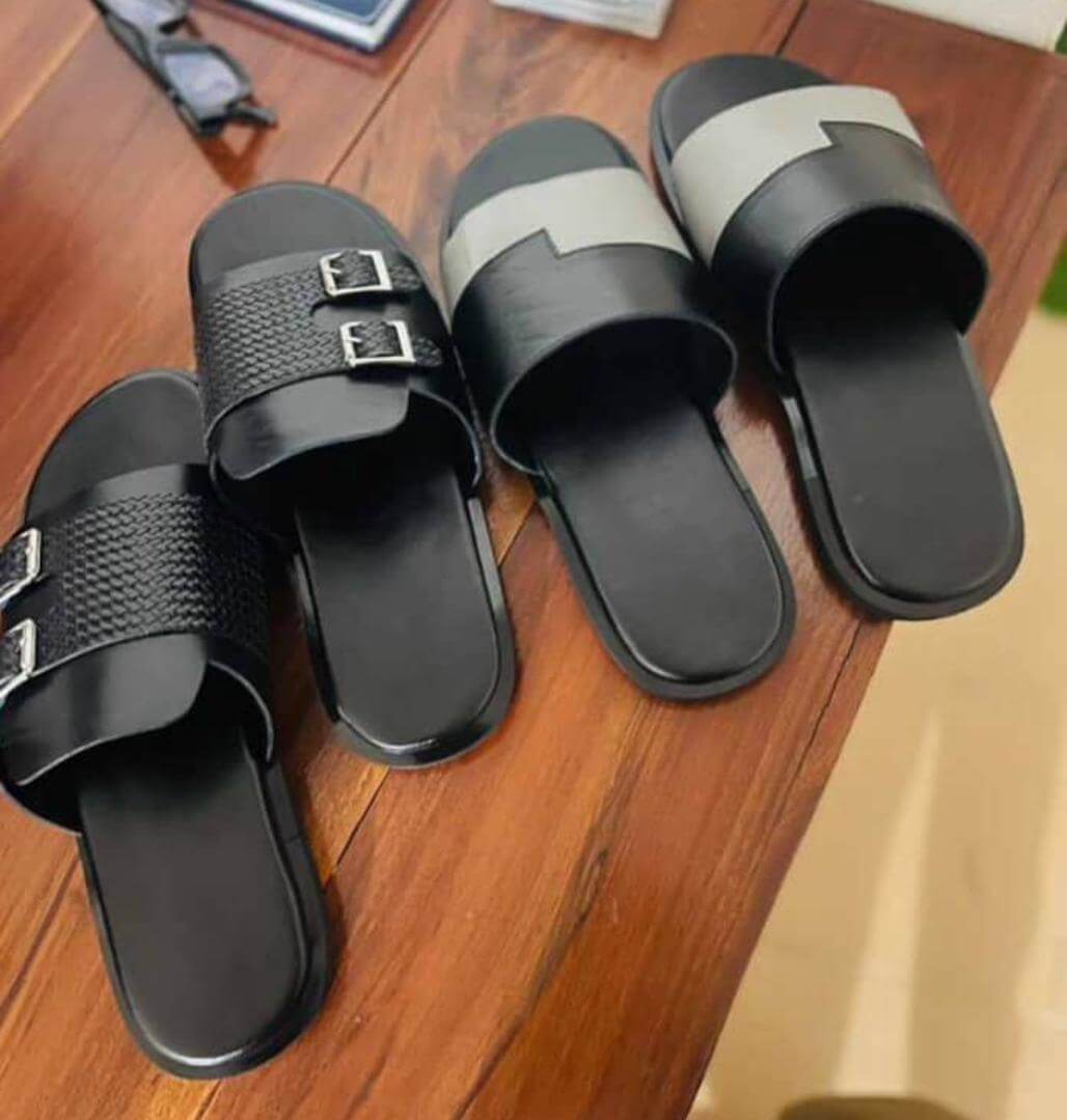 Chaussure en cuir modèle Anvers - Cuir Noir
